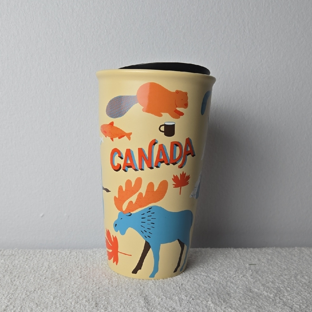 Starbucks Cream Travel Mug